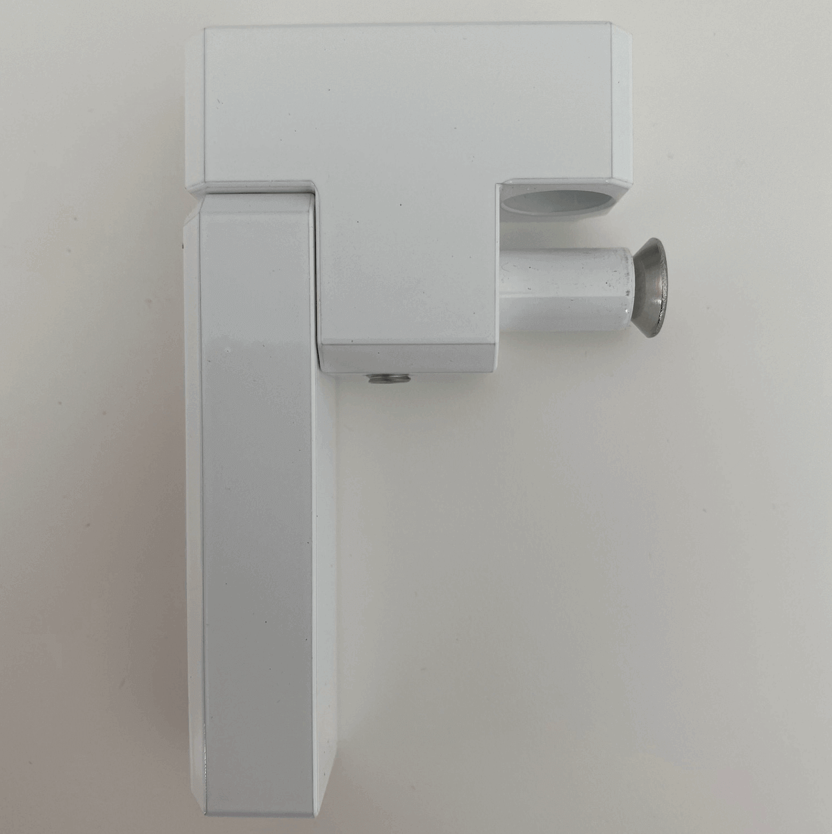 Fenster- und Türsicherung, Sockelhöhe 8 mm, Riegellänge 70 mm - Fenstersicherung Usinger