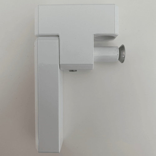 Fenster- und Türsicherung, Sockelhöhe 8 mm, Riegellänge 70 mm - Fenstersicherung Usinger